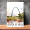 Gateway Arch National Park Poster, Travel Art, Office Poster, Home Decor | S4 product 2